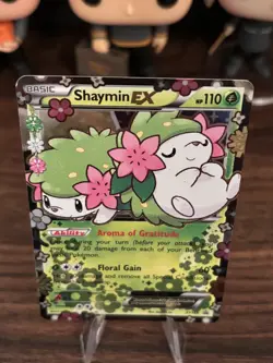Pokemon TCG Shaymin EX XY148 Black Star Promo XY Generations Ultra Rare Holo - Image 2