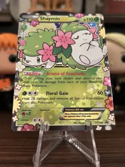 Pokemon TCG Shaymin EX XY148 Black Star Promo XY Generations Ultra Rare Holo - Image 3