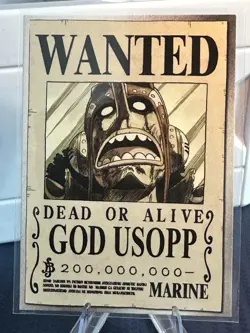 One Piece God Usopp #130 Epic Journey Trading Cards Panini - Image 1
