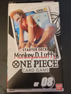 One Piece Card Game English Starter Deck 8 ST-08 Monkey.D.Luffy - Image 1