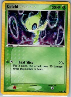 Celebi - (EX Collector's Carry Tin) 029 Holo Nintendo Promos - Pokemon Card - LP - Image 1