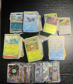 huge pokemon tcg bundle joblot 1000 cards IR AR SIR ex V pokedex great starter - Image 1