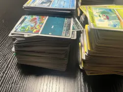 huge pokemon tcg bundle joblot 1000 cards IR AR SIR ex V pokedex great starter - Image 3