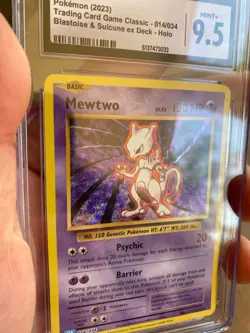 Mewtwo 014/034 Trading Card Game Classic Holo - Image 3