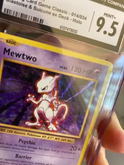 Mewtwo 014/034 Trading Card Game Classic Holo - Image 4