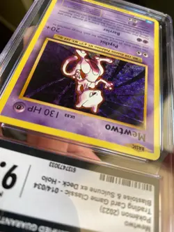 Mewtwo 014/034 Trading Card Game Classic Holo - Image 5