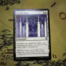 MTG Magic 1x Ghostly Prison (M/NM) Commander Secrets of Strixhaven - Image 1