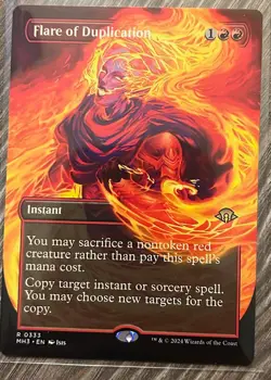 Flare of Duplication (Borderless) MTG Modern Horizons 3 (MH3) (NM) - Image 1