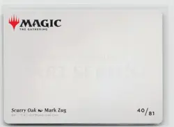 MTG Modern Horizons 2 Art Series Scurry Oak x1 NM 40/81 - Image 2