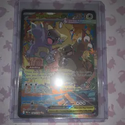 Mega Kangaskhan EX SIR 182/132 Near Mint Mega Evolution English Pokemon TCG - Image 4