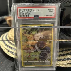 Pokemon Pikachu Lost Origin Trainer Gallery Full Art #TG05 PSA 9 Mint - Image 1