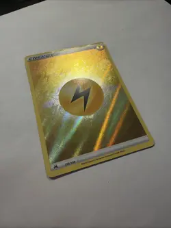 2023 Pokemon Sword & Shield - Crown Zenith Holo Lightning Energy #155/159 NM - Image 3