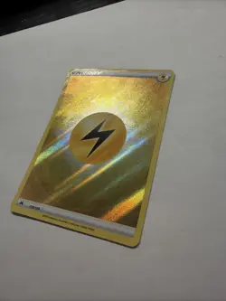 2023 Pokemon Sword & Shield - Crown Zenith Holo Lightning Energy #155/159 NM - Image 4