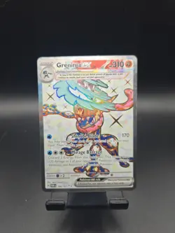 Pokemon TCG Greninja ex - 198/167 Twilight Masquerade NM/M 2024 Full Art - Image 1