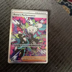 Roxie's Performance 121/086 Me04: Chaos Rising Holo Pokemon - Image 1