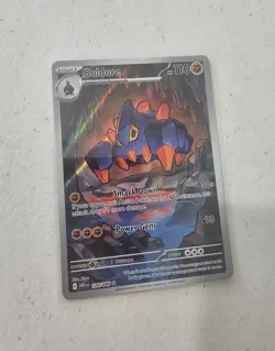 2025 Pokemon SV White Flare WHT EN Boldore Illustration Rare #128/086 - Image 1