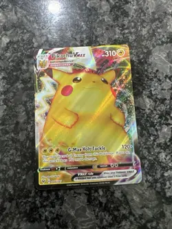 ⚡ Pikachu VMAX 044/185 Full Art Ultra Rare Vivid Voltage Pokemon MINT ⚡ - Image 1