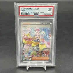 2023 Pokemon Iono Paldea Evolved Special Illustration Rare 269/193 PSA 9 Mint - Image 1