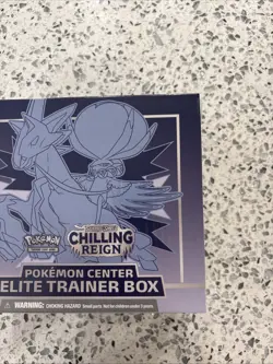 Pokemon Center Exclusive Elite Trainer Box ETB Error Chilling Reign New Sealed - Image 3