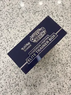 Pokemon Center Exclusive Elite Trainer Box ETB Error Chilling Reign New Sealed - Image 4