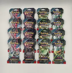 Pokemon TCG Twilight Masquerade Sleeved Booster Pack Lot Of 16 - Image 1