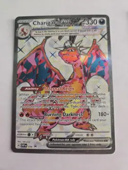 Charizard ex Pokemon Scarlet & Violet Promo 56 Near LP - Image 1