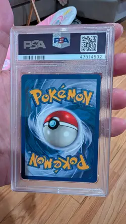 1999 POKEMON BASE SET UNLIMITED #4 CHARIZARD-HOLO PSA 8 - Image 2
