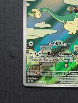 Pokemon TCG Drampa Illustration Rare 184/162 SV05 Temporal Forces Holo - Image 3