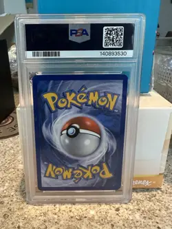 Pokemon Gengar Platinum Arceus Reverse Holo Rare #17 PSA 8 - Image 2
