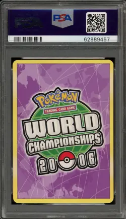 Pokemon Latias Gold Star 2006 World Championships Deck Promo #105 PSA 8 - Image 2