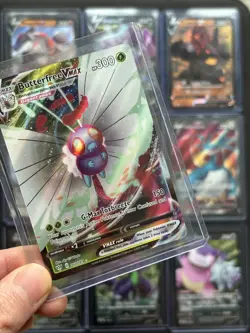 10 X Pokemon Full Art Bundle - Butterfree VMAX 002/189 Darkness Ablaze Holo - NM - Image 1