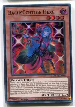 Yu-Gi-Oh! Rachsuchtige Hexe Super Rare DOOD-DE004 - Image 1