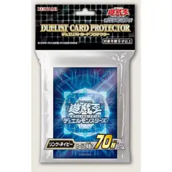 Yu-Gi-Oh! OCG Link Blue Logo Card Sleeves Japan Protector Konami Official 70pcs - Image 1