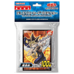 Yu-Gi-Oh! OCG Yami Yugi 20th 100pcs Sleeves Japan Protector Konami Official - Image 1