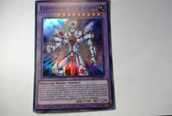 Yugioh ELEMENTAR-HELD KERN , shvi-dese2 Super Rare deutsch NM Limitierte Auflage - Image 1