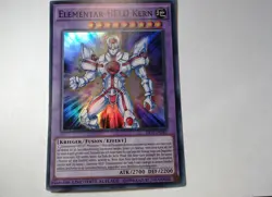 Yugioh ELEMENTAR-HELD KERN , shvi-dese2 Super Rare deutsch NM Limitierte Auflage - Image 2