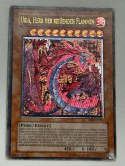Yu-Gi-Oh! Uria, Herr Der Reißenden Flammen SOI-DE001 Ultimate Rare Deutsch - Image 5