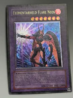 Yu-Gi-Oh! Elementarheld Flare Neos POTD-DE032 Ultimate Rare Deutsch - Image 5