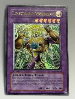 Yu-Gi-Oh! Elementarheld Donnergigant TLM-DE036 Ultimate Rare 1. Auflage Deutsch - Image 4