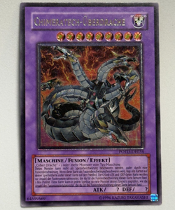 Yu-Gi-Oh! Chimeratech-Uberdrache POTD-DE034 Ultimate Rare Deutsch - Image 1