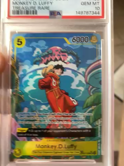 PSA 10 – 2024 ONE PIECE OP08-TWO LEGENDS 109 MONKEY D. LUFFY TREASURE RARE (EN) - Image 2