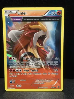 Entei - 15/98 - Pokemon Ancient Origins XY Holo Rare Card - Image 1