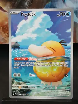 Psyduck 226/217 Ascended Heroes English Pokemon Card Illustration Rare NM - Image 2