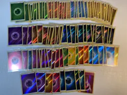 Pokemon TCG- Sun & Moon Holographic Energy Lot - 108 Cards - Image 1