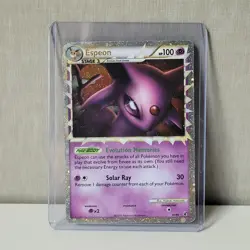 Espeon Prime 81/90 - Undaunted - Ultra Rare Pokemon Card - Holo Prime 2010 - Image 1