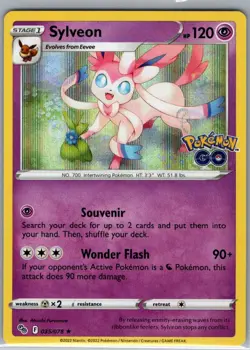 Sylveon 035/078 Holo Pokemon GO - Pokemon Card - NM - Image 1
