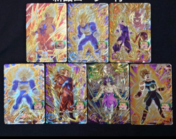 PREORDER Complete Set of 7 UGM5-CP1 - CP7 Japanese Dragon Ball Heroes Cards - Image 1