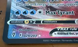 Pokemon Gyarados VMAX TCG Card 29/203 Evolving Skies!!! - Image 3