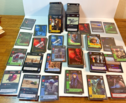 1999/2000 Star Wars Young Jedi Collectible Cards LOT of 693 includes 16 Foils - Image 1