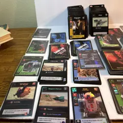 1999/2000 Star Wars Young Jedi Collectible Cards LOT of 693 includes 16 Foils - Image 2